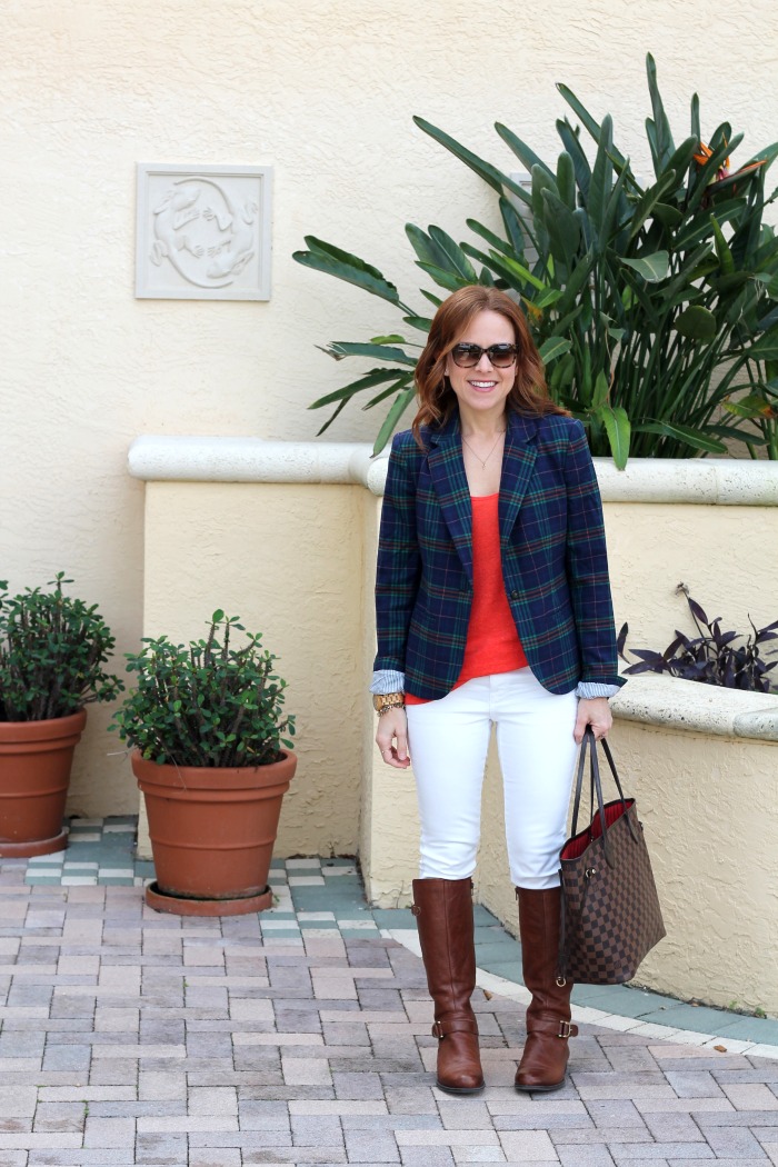 3 ways to wear white denim in winter // the average girl's guide