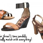 TAGG Must: Two-Tone Sandals