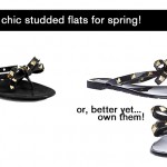 Ogle or Own: Studded Bow Sandals