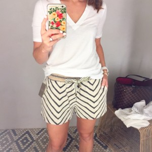 how cute are these shorts from @anthropologie? everything is 20%?