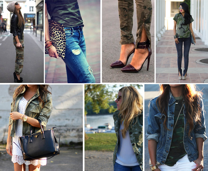 how to wear camo for fall