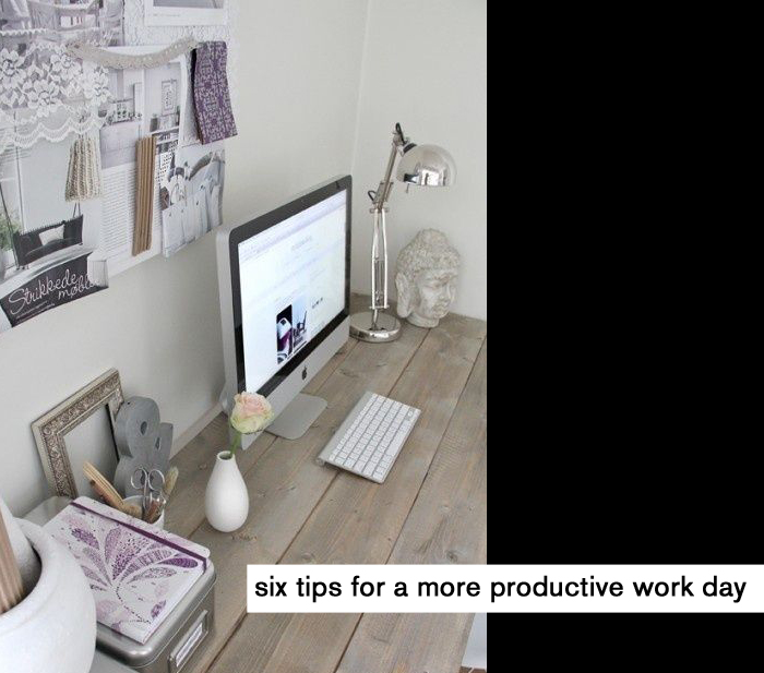tips for office productivity