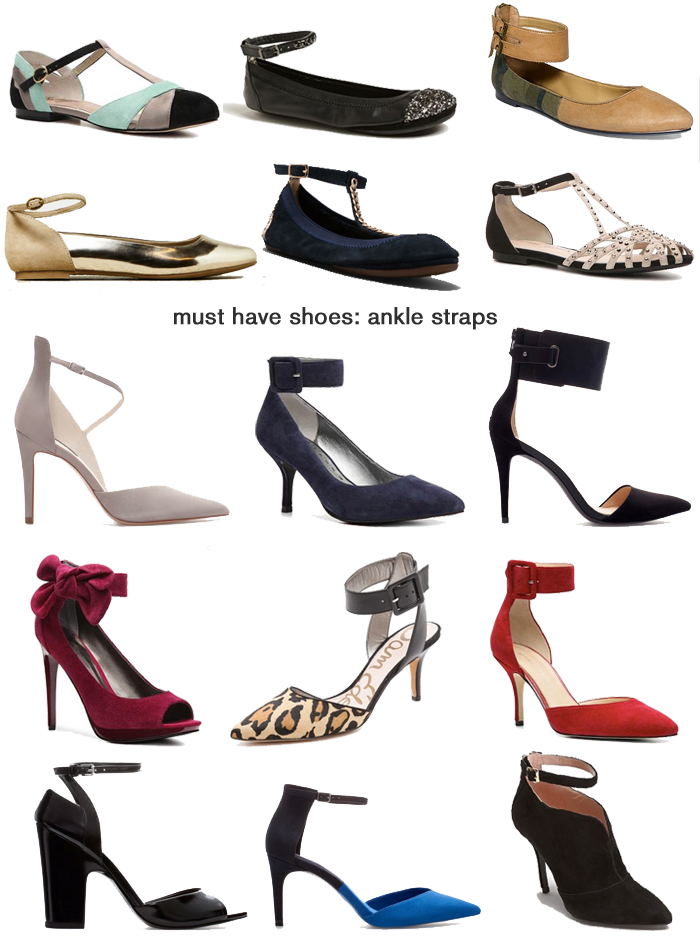 ankle strap shoes for fall 2013