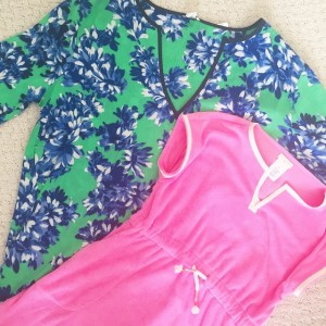 stocked up on cute cover-ups for me & my girl…