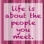 wednesday words: people you meet