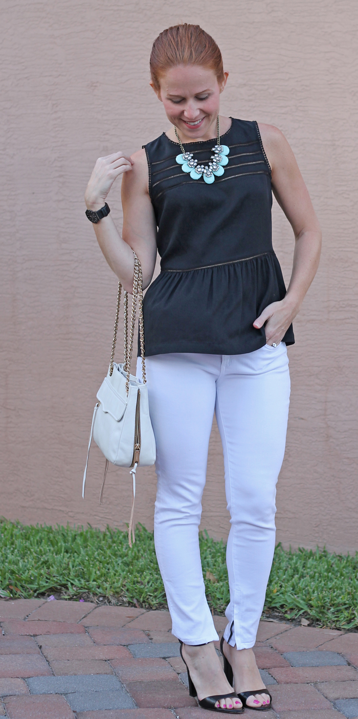 black and white for summer // the average girl's guide