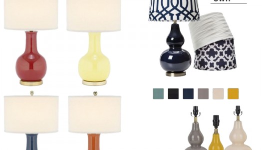 ogle or own: gourd table lamp