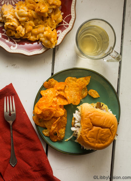 pulled pork in a slow cooker