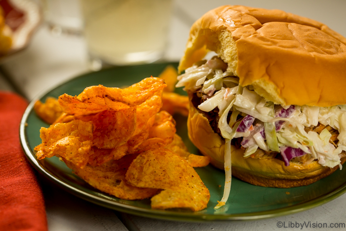 pulled pork in a slow cooker