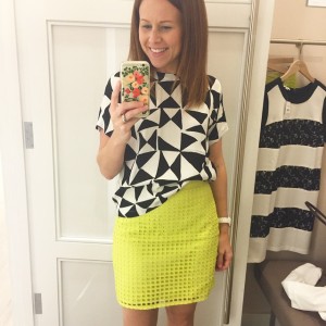Finally got to @loft after seeing others west this blouse…