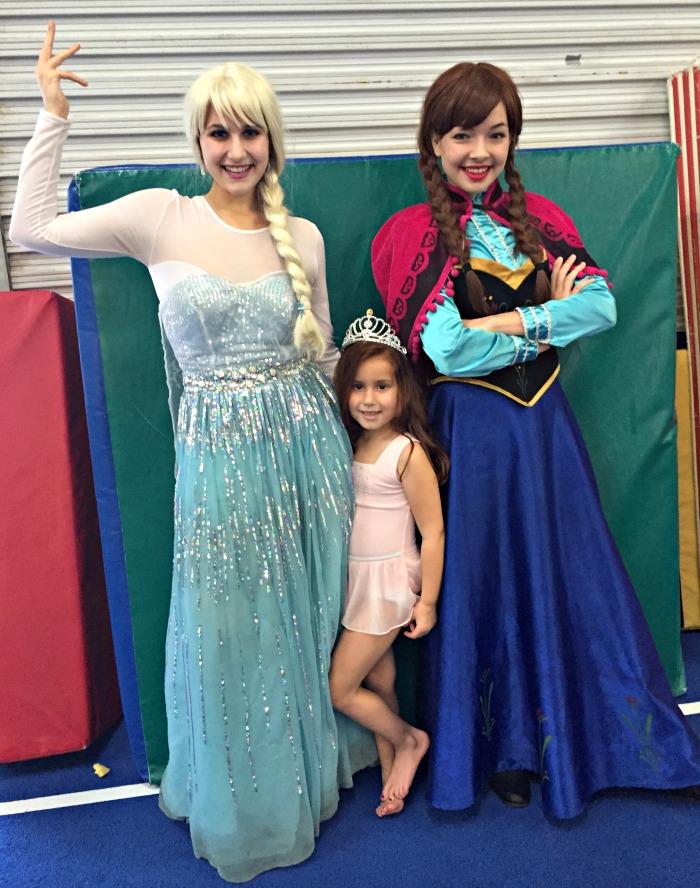 frozen party princesses
