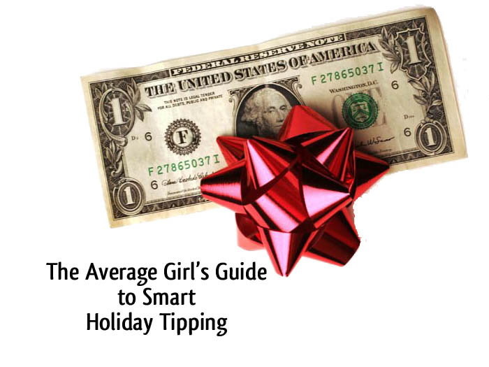 Holiday Tipping Cheat Sheet // find out how much is standard