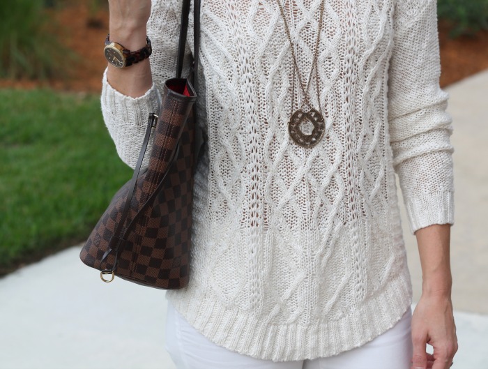 3 ways to wear white denim in winter // the average girl's guide