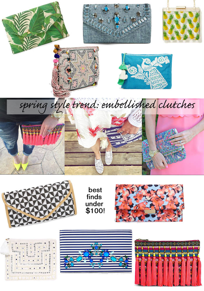 Fun, Affordable Printed Clutches